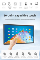 Nueva Tablet PC Android de 32 Pulgadas con Pantalla Táctil LCD IPS 1080p para Montaje en Pared, RK3566 Quad Octa Core, Wi-Fi, RJ45, POE, NFC, 4G, 3G, GSM, ROHS