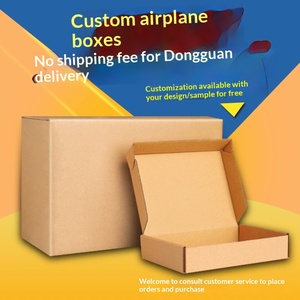 Custom Long Rectangular Shipping Boxes for Apparel Small Batch Logo <b>Printing</b> Ultra Hard Mailer <b>Packaging</b> - Product Image 1