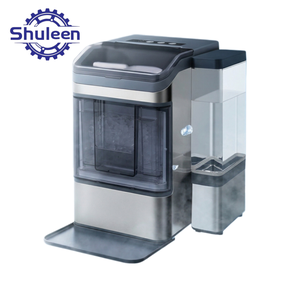 Machine à glaçons autonettoyante de bureau, portable, pour la maison, avec fonction de fabrication de glaces et gaufres - Product Image 1
