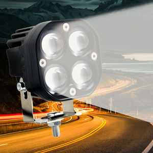 Barra de luz <span class=keywords><strong>Led</strong></span> de trabajo para conducción, foco antiniebla ámbar de 60W, 3 pulgadas, 40W, para ATV, coche, 4x4, camión, montaje empotrado, Tractor, motocicleta - Product Image 6