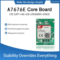 LTE CAT1+4G+2G+LTE450M+Voice A7676E PCBA Core Board