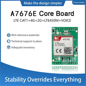 LTE CAT1+4G+2G+LTE450M+Voice A7676E PCBA Core Board - Product Image 2