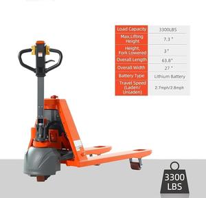 รถ<span class=keywords><strong>ยก</strong></span>พาเลทไฟฟ้าอเนกประสงค์สำหรับจัดการพาเลทแบบยูโรในซูเปอร์มาร์เก็ตและร้านค้าปลีก - Product Image 4