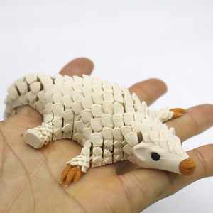 Artisanat et cadeaux créatifs transfrontaliers avec impression 3D de pangolins, figurines articulées uniques d'animaux, jouets et décorations - Product Image 5