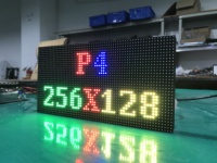 Vidéo P4 Module d'affichage Led extérieur SM16207S SMD16017 rvb 256x128mm panneau de panneau Led Programmable