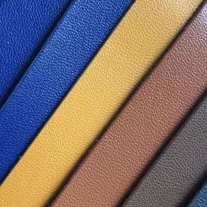 光滑无瑕 0.7毫米厚纳帕 PVC 合成皮革用于鞋 - Product Image 4