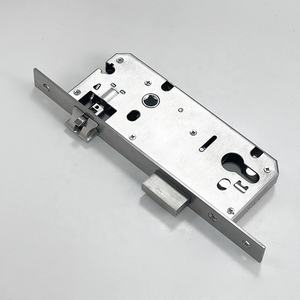 Nhà sản xuất trực tiếp xinjj 2025 mô hình mới bền Bảo mật cao màu đen hiện đại khóa cửa thép không gỉ đặt dễ dàng cài đặt - Product Image 3