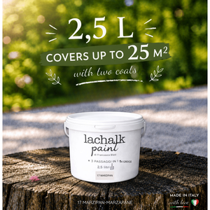 17 MARZIPAN 25 lt LaChalk the evolution of <b>chalk</b> paint Where <b>chalk</b> meets resin: Hybrid <b>Chalk</b> Resin Paint made in Italy - Product Image 2