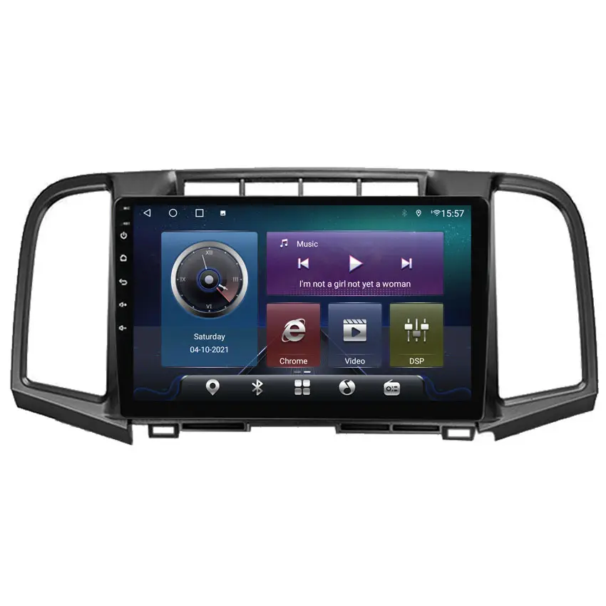 Unité principale Android DSP 4G GPS autoradio Carplay Audio stéréo autoradio multimédia lecteur vidéo Navigation pour Toyota Venza
