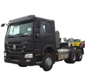 Usado Recondicionado Howo Tractor Truck Head 6x4 Trailer Head 10Tyre Truck Head 371hp 375hp Prime Mover - Product Image 1