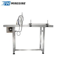 Machine de codage à jet d'encre en ligne 12.7mm Codeur automatique par lots Imprimante à jet d'encre Date d'expiration Bouteille Boîte en carton TIJ