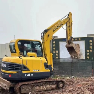 HYUNDAI 60-9 di alta qualità usato originale coreano con agricolo a buon mercato usato HYUNDAI 60-9 escavatore per scavare - Product Image 5