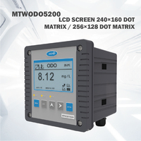Controlador de Oxígeno Disuelto Fluorescente MTWODO5200 OEM con Pantalla LCD, Interfaz RS485, Resolución de 0.01mg/L, Fuente de Alimentación de 100-240VAC