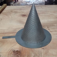 Filtre à mailles en métal perforé multicouche avec long manche pour canalisations