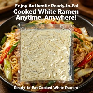 Ramen blanc cuit prêt à manger, faible en sodium, <span class=keywords><strong>sans</strong></span> <span class=keywords><strong>gras</strong></span>, aliment diététique pour le fitness - Product Image 5