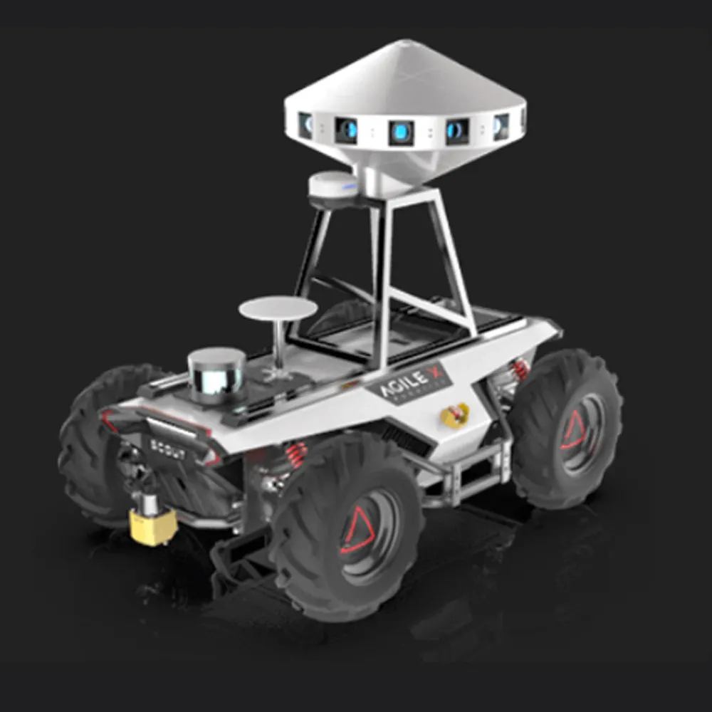 SUGV (Kleine Onbemande Grond Voertuig) Elektrische Power Auto Robot Botsingen en Mapping Custom Specifieke Toepassing.