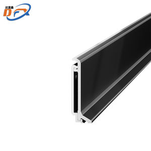 <span class=keywords><strong>Plinthe</strong></span> en alliage d'aluminium, revêtement en poudre diamanté, imperméable, durable, auto-adhésive, pour mur/sol, salon, appartement - Product Image 4