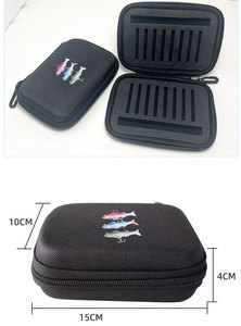 Benutzer definierte LOGO Angel köder Fall Tasche Harts chale EVA Schaum Reiß verschluss Trage tasche für Tackle Box Angel werkzeug Organizer - Product Image 6