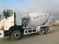 Truk Mixer Beton HINO 700 Bekas Berkualitas Tinggi Buatan Jepang Model 2020 Harga Kompetitif Komponen Inti Bersertifikat Mesin Pompa