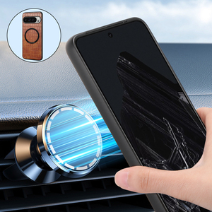 Funda Magnética para Teléfono con Carga Inalámbrica, Diseño de Piel de Cocodrilo, Resistente a Impactos, Estilo Lujoso, Compatible con <span class=keywords><strong>Pixel</strong></span> 11/10/9/8/7/6 Series - Product Image 2
