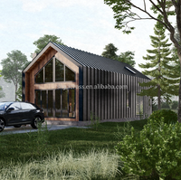 Vente en gros de maisons préfabriquées villa de luxe à 2 étages avec 2 chambres à coucher maisons modulaires caisse de luxe préfabriquée