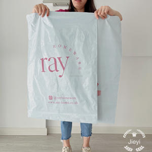 Bolsa de Envío para Bikinis y Pelucas con su Propio Logotipo, Bolsa de Correo Personalizada Biodegradable, Bolsa de Correo Mate Beige de Poliéster - Product Image 6