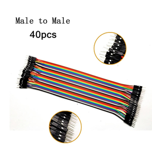 Cable Dupont 24 AWG y Cables Dupont <span class=keywords><strong>M</strong></span>-<span class=keywords><strong>M</strong></span> de 20 cm, Cable de Puente para Protoboard, Cable Dupont Macho a Macho - Product Image 5