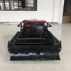 High Efficiency Home Lawn Cutter <b>Self</b> <b>Propelled</b> Gas Radio Control <b>Petrol</b> Remote Lawn <b>Mower</b> - Product Image 3