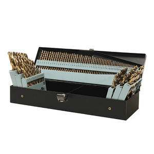 Juego de Brocas Métricas M35 de 115 Piezas con Recubrimiento de TiCN, Brocas de Acero de Grado Industrial en Caja de Estaño - Product Image 1