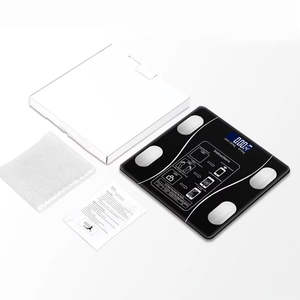 मल्टीफंक्शन बी स्मार्ट बॉडी फैट स्केल इलेक्ट्रॉनिक वेट डिजिटल बॉडी बाथरूम स्केल 180 किलोग्राम क्षमता सुविधाजनक और पढ़ने में आसान - Product Image 6