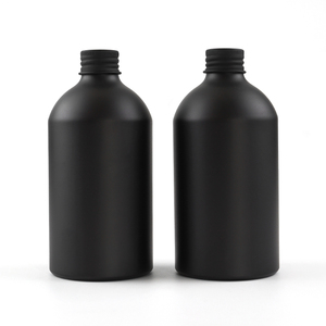 Groothandel Mat Zwart Aluminium Spuitfles 100Ml 250Ml 500Ml Capaciteit Pomp Sproeier Voor Shampoo Etherische Olie Parfum Lotion - Product Image 5