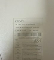 Inversor de Frecuencia Variable AC310 230V 2.2kW FOC de Bucle Cerrado/Abierto con Modbus RS485 para Motor sin Escobillas