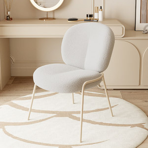 Nordic Style Swivel Leisure <b>Chair</b> Modern <b>Upholstered</b> Rotatable Indoor <b>Chair</b> for Apartment - Product Image 4