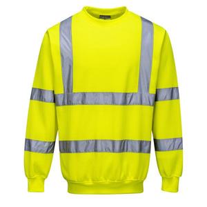 PORTWEST - B303YERS Sweat-shirt jaune haute visibilité-EAN 5036108145324 HI-VIS WORKWEAR - Product Image 1