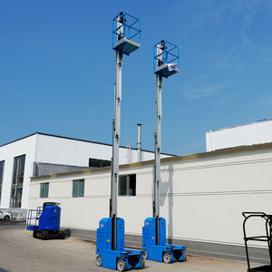 7.5m 9m 11m OEM Self-propelled aluminium Aloi listrik vertikal tiang angkat <span class=keywords><strong>Platform</strong></span> grosir pabrik Produsen pemasok - Product Image 4