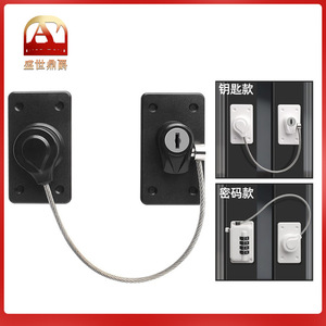 Serrure de meuble noble et robuste avec code à combinaison, sans perçage requis pour les portes de placards - Product Image 5