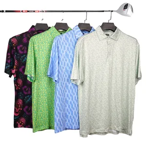 Camisa polo de golfe unissex para homens, camisa de verão com estampa de logotipo personalizado de alta qualidade e sublimação gráfica de grandes dimensões