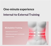 Haltère numérique portable pour l'entraînement respiratoire et la capacité pulmonaire, équipement de fitness pour l'entraînement du tronc