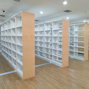 Étagère de bibliothèque moderne en métal - Product Image 4