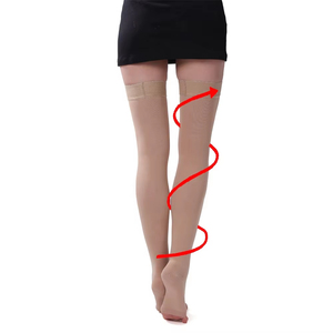<span class=keywords><strong>Mediven</strong></span> Maternité Noir Bout Ouvert Cuisse Haute Anti DVT 23-32mmHg <span class=keywords><strong>Bas</strong></span> <span class=keywords><strong>De</strong></span> Compression Anti-varices Chaussettes - Product Image 3