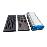 VIDOAIR ZP2-S Ventouse de remplacement en éponge de type 06S, 6 mm, cellules ouvertes, haute résilience, récupération à 98 %, bord renforcé en aluminium