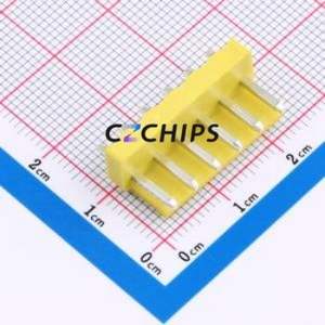 ZX-VH3.96-6PZZ-Y Wire-to-Board Pin Header Through hole Component (THT),P=3.96mm Connector 1x6P 3.96mm Through Hole VH - Product Image 1