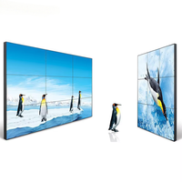 Panneau d'affichage mural vidéo intérieur LCD 4K 46 49 55 65 pouces avec écran tactile vidéo pour panneaux d'affichage numériques