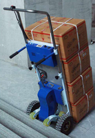 Chariot à pneus pour monter et descendre les escaliers, idéal pour transporter des objets, des appareils électroménagers et des matériaux de construction