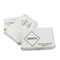 Emballage de laboratoire de haute qualité personnalisé en gros d'usine boîte en carton ondulé Kit de test d'eau Kit de test pour animaux de compagnie Kit de test Kit de test