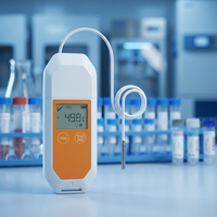 Enregistreur de température externe M502 : Enregistrement professionnel jusqu'à -50°C ℃   pour échantillons bio-médicaux