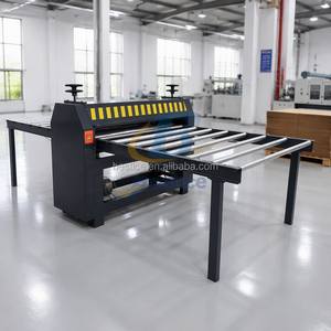 Máquina troqueladora <span class=keywords><strong>de</strong></span> rodillos con mesa plana para cartón corrugado, cartón, plástico PP y láminas huecas - Product Image 4
