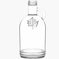 Sirop d'érable très foncé au goût intense, qualité alimentaire, 1L