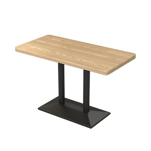 Sillas y mesas de madera para restaurante, cafetería, conjunto de muebles de restaurante, asientos de cabina, sillas y mesas de restaurante - Product Image 6