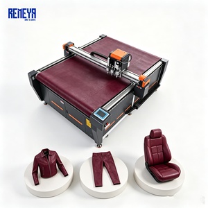 Machine de découpe de cuir CNC REMEYA à faible consommation d'énergie pour la sellerie automobile, découpeuse numérique, machine de découpe de tissu multicouche - Product Image 1